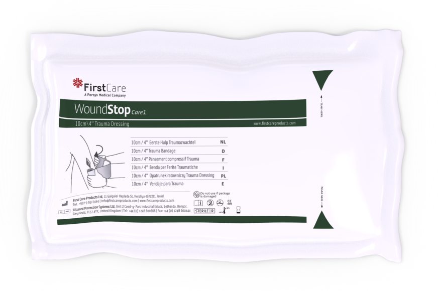 WoundStop Trauma Dressing - 4" image 0