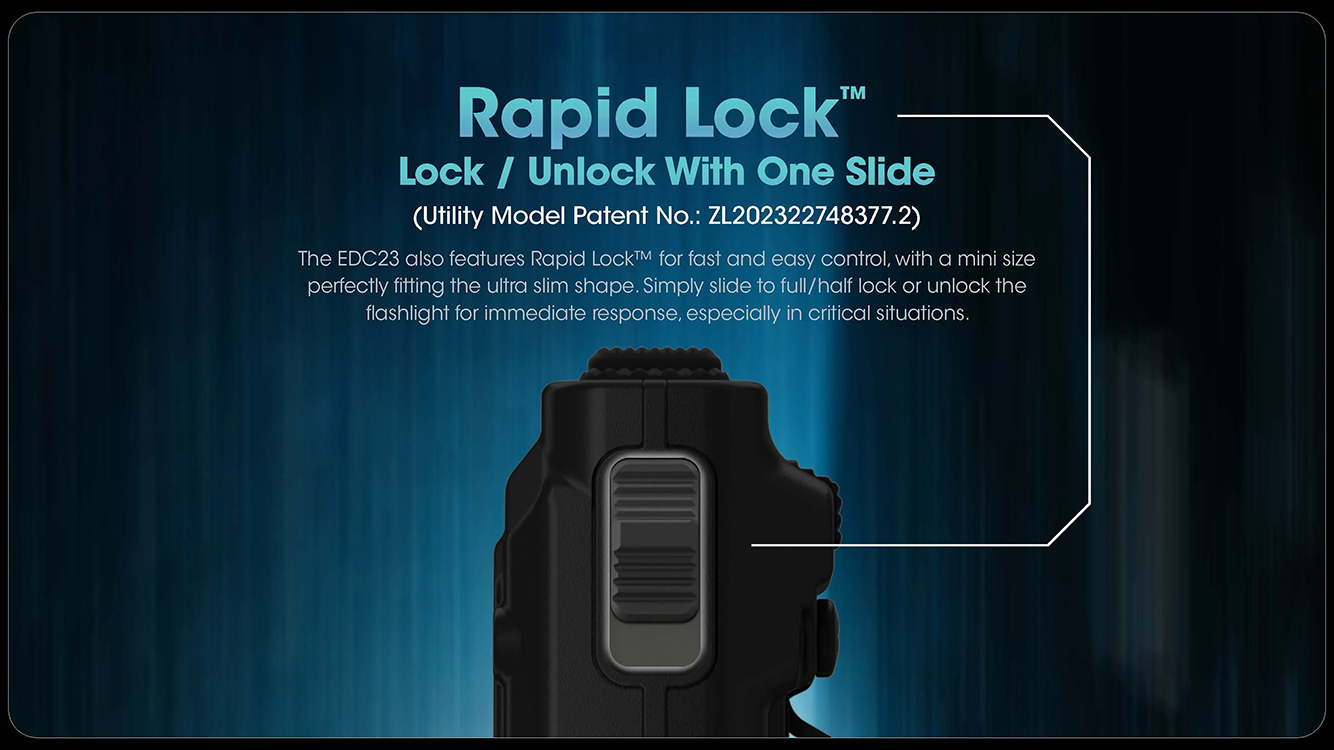 EDC23 Ultra-Slim Pocket Tactical EDC Flashlight image 7